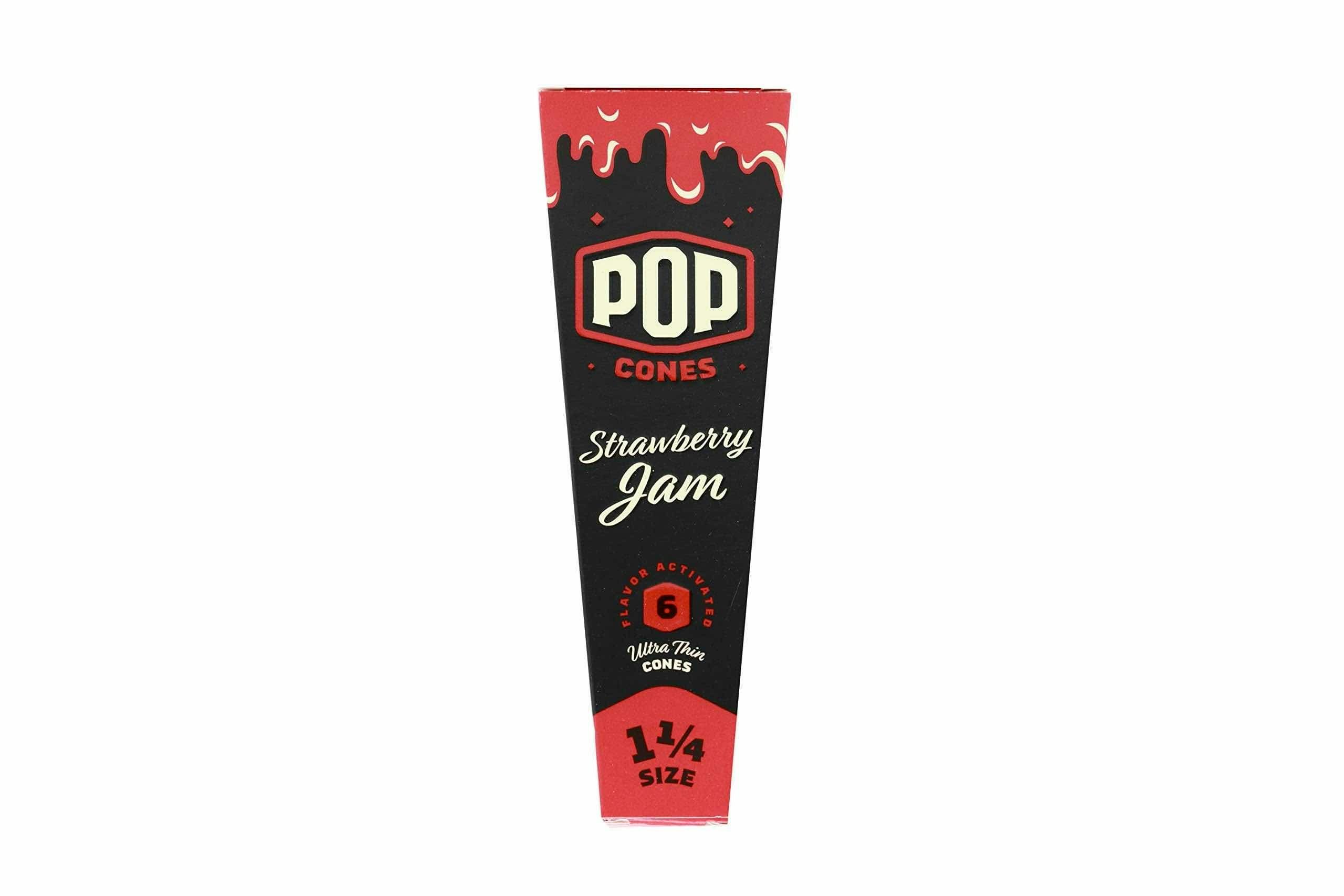 POP Terpene Infused 1 1/4 Cones (Strawberry Jam)