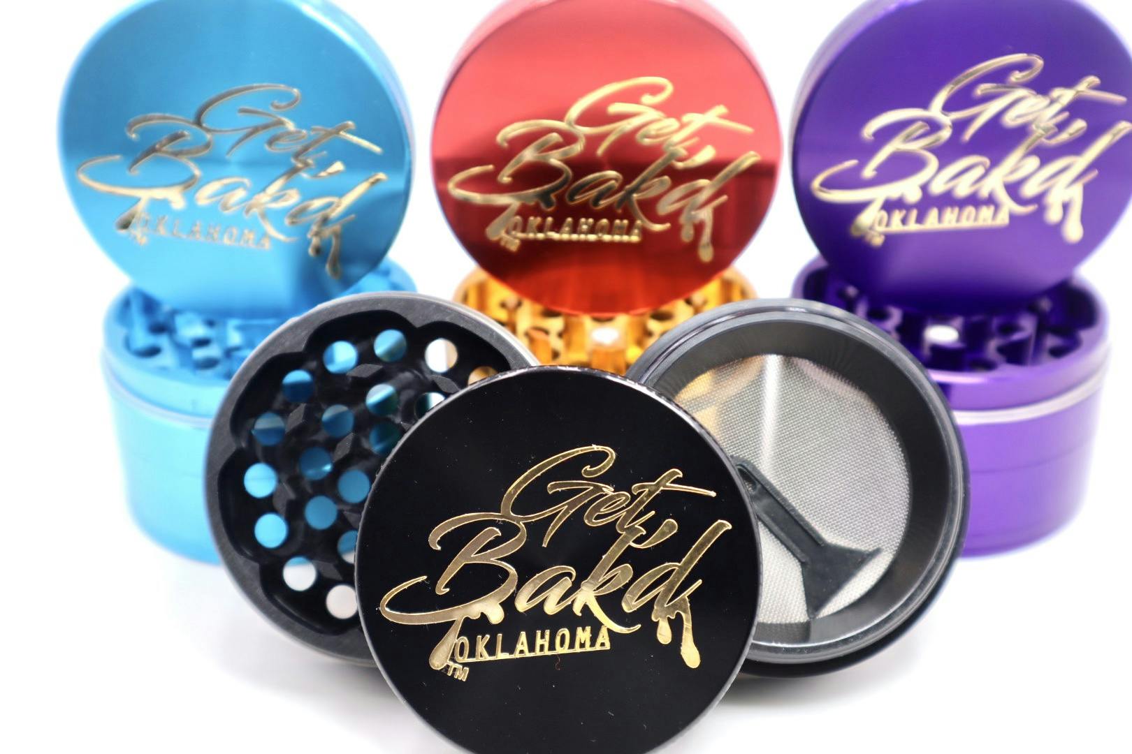Get Bak'd 60mm 4 Part Grinder