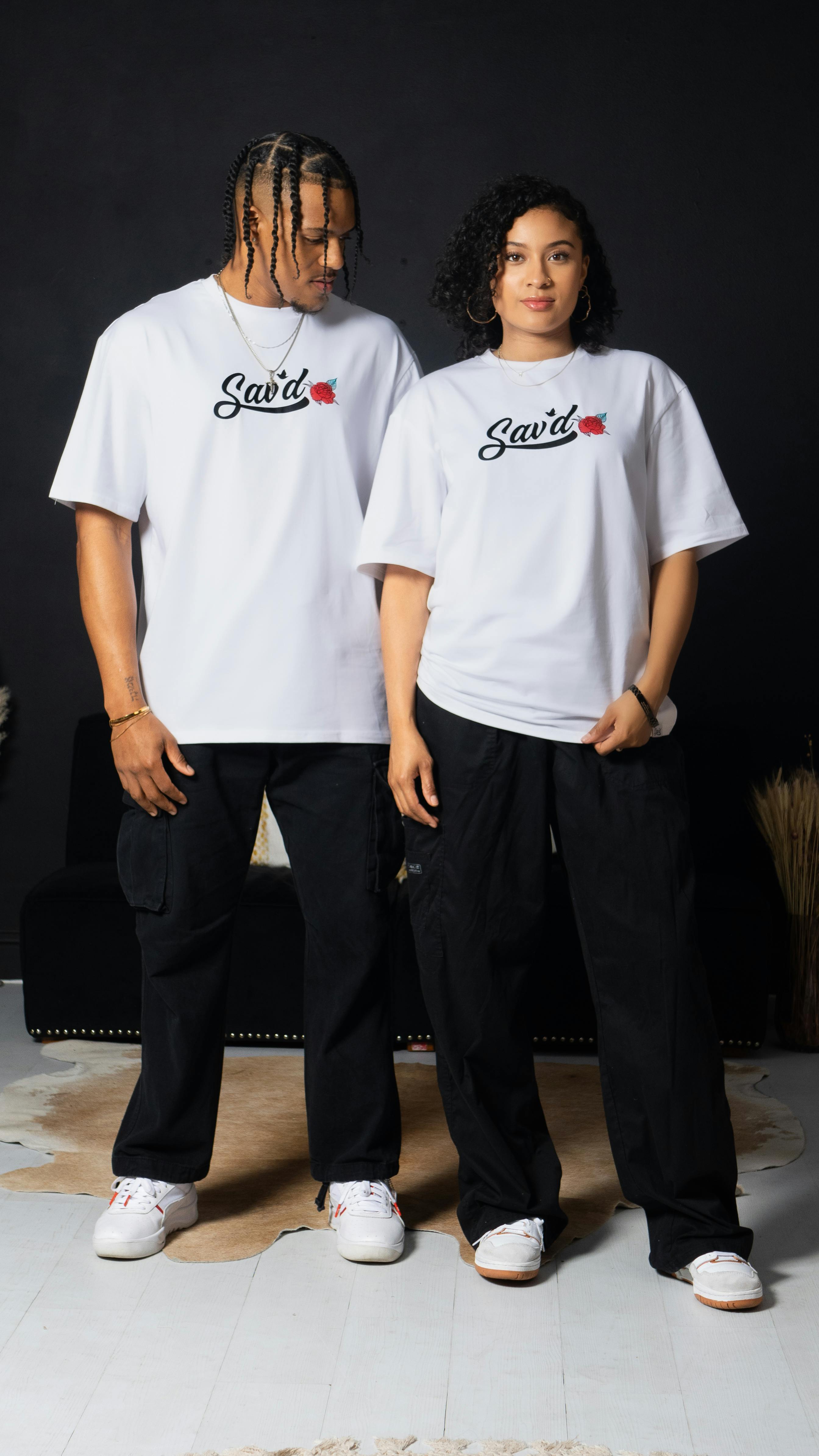 Sav'd Grace Tee | White