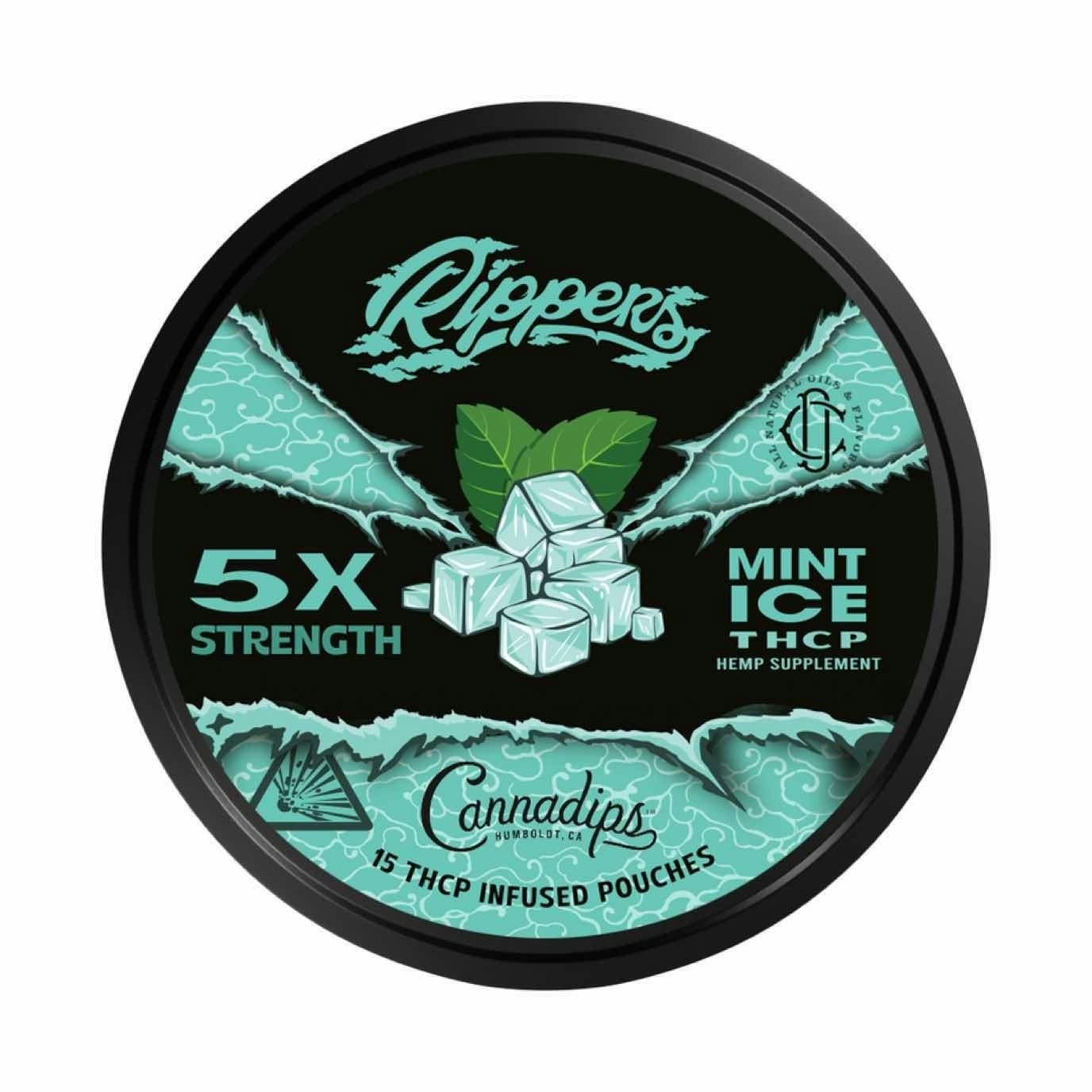 Cannadips Rippers MINT ICE 5X THCP