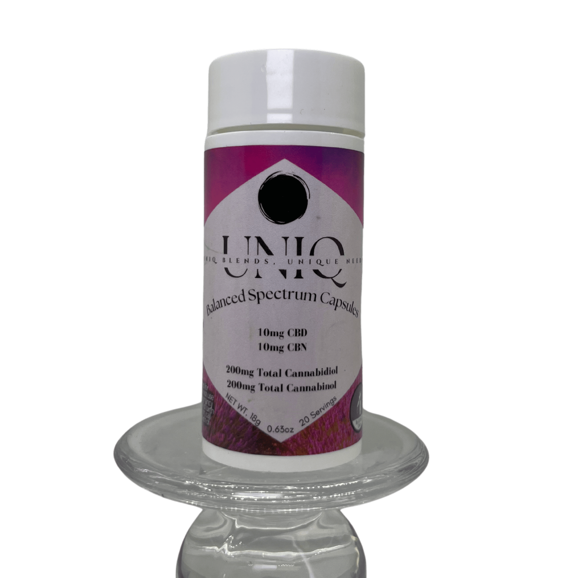 Uniq Full Spectrum Capsules 10MG (Night Time)