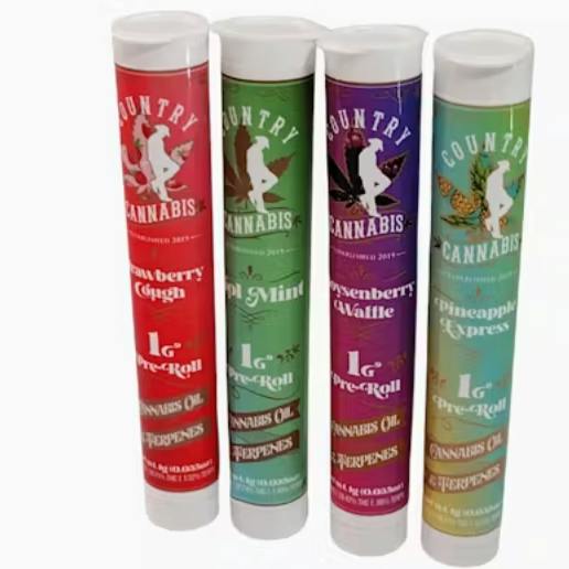 Country cannabis - Infused Pre-Roll - Strawberry Cough - 1 g