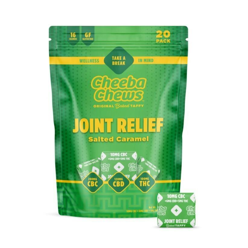 Cheeba Chews - Joint Relief Salted Caramel 20pk - 75 g