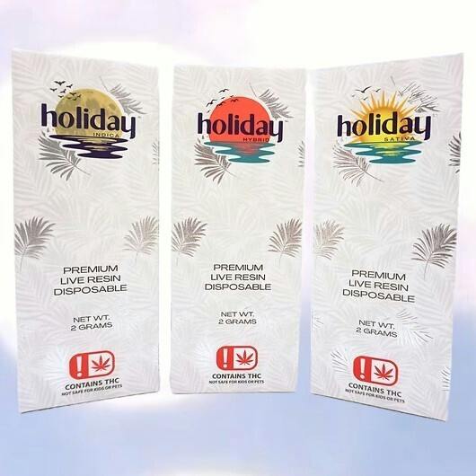 Holiday Cannabis - Live Resin Disposable Sour Melonz 2g