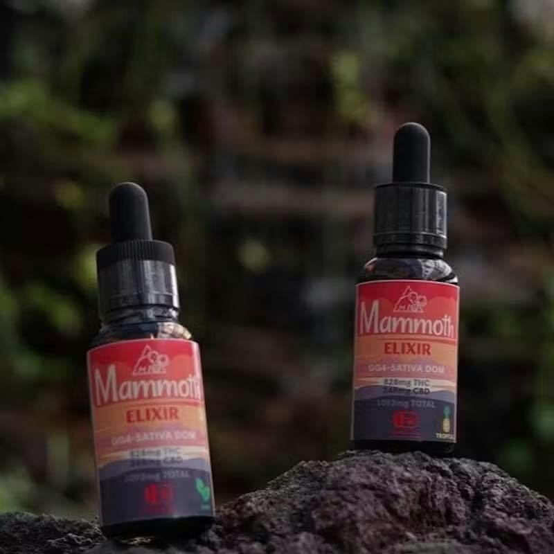 Mammoth - Full Spec CO2 Elixir Tincture - Krypto-CBD - Hybrid