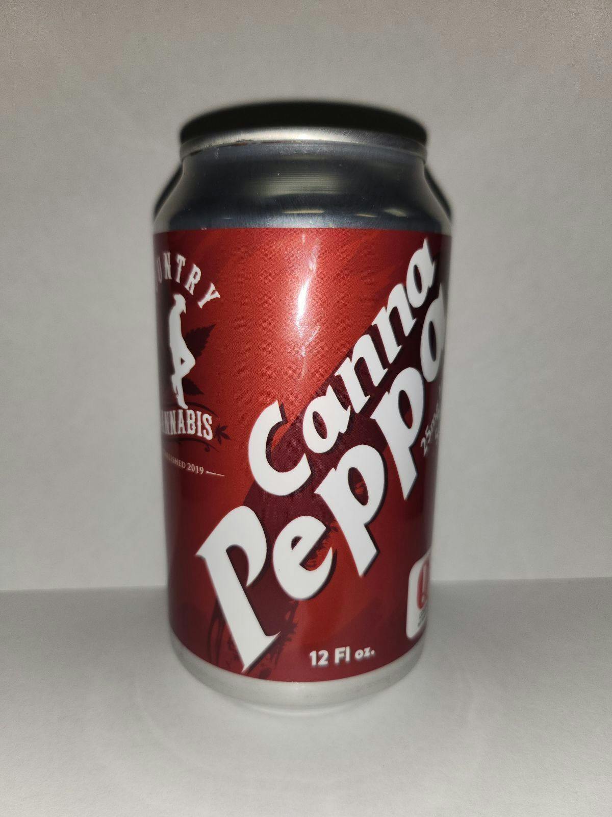 Country cannabis - Canna Peppa Soda 25mg 355g