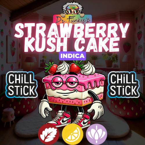 Dr.Funky's Infused 0.6g Chill Stick (Strawberry Kush Cake)