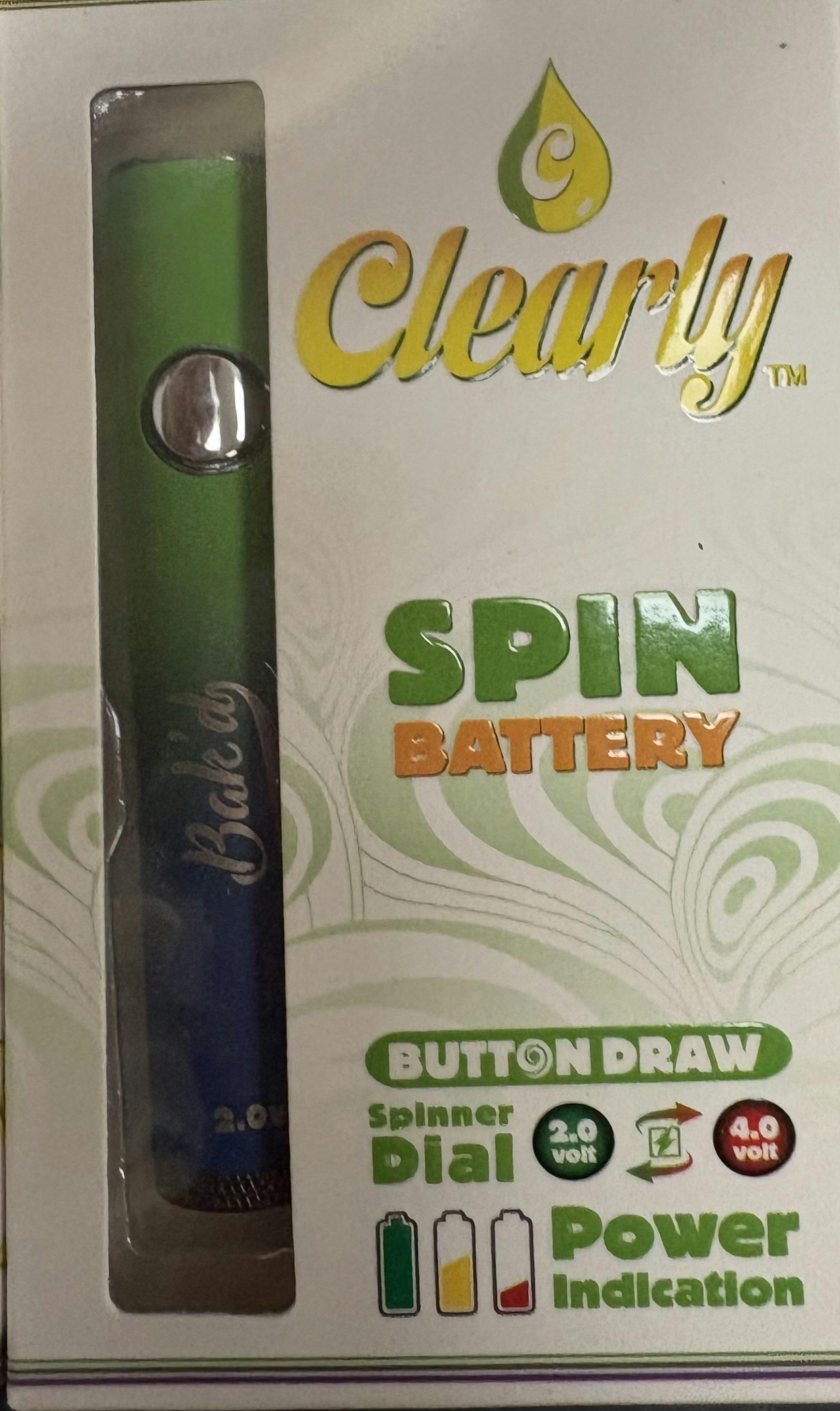 Bak'd - Spin Battery - Green/Blue 1g