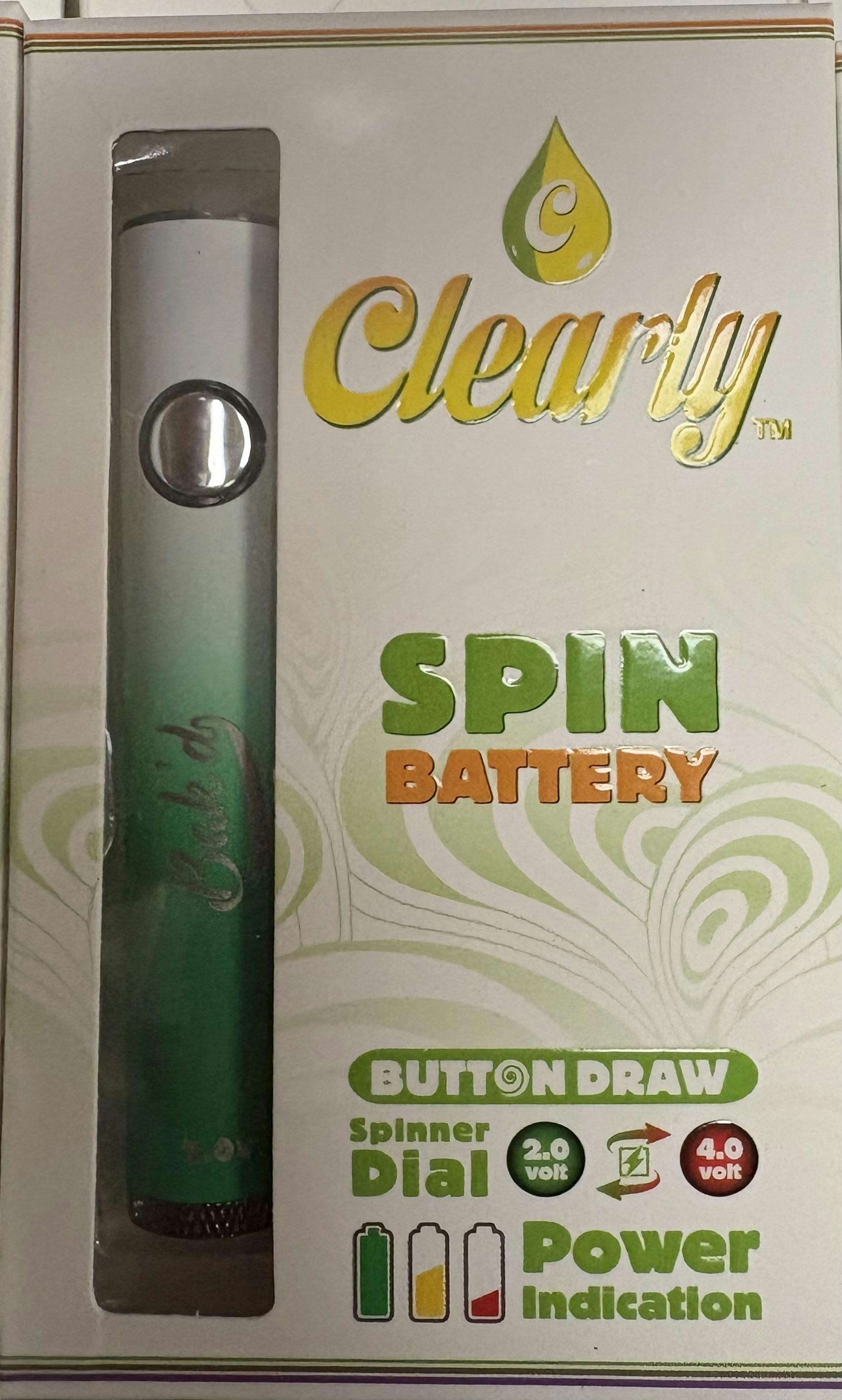Bak'd - Spin Battery - Green/White 1g