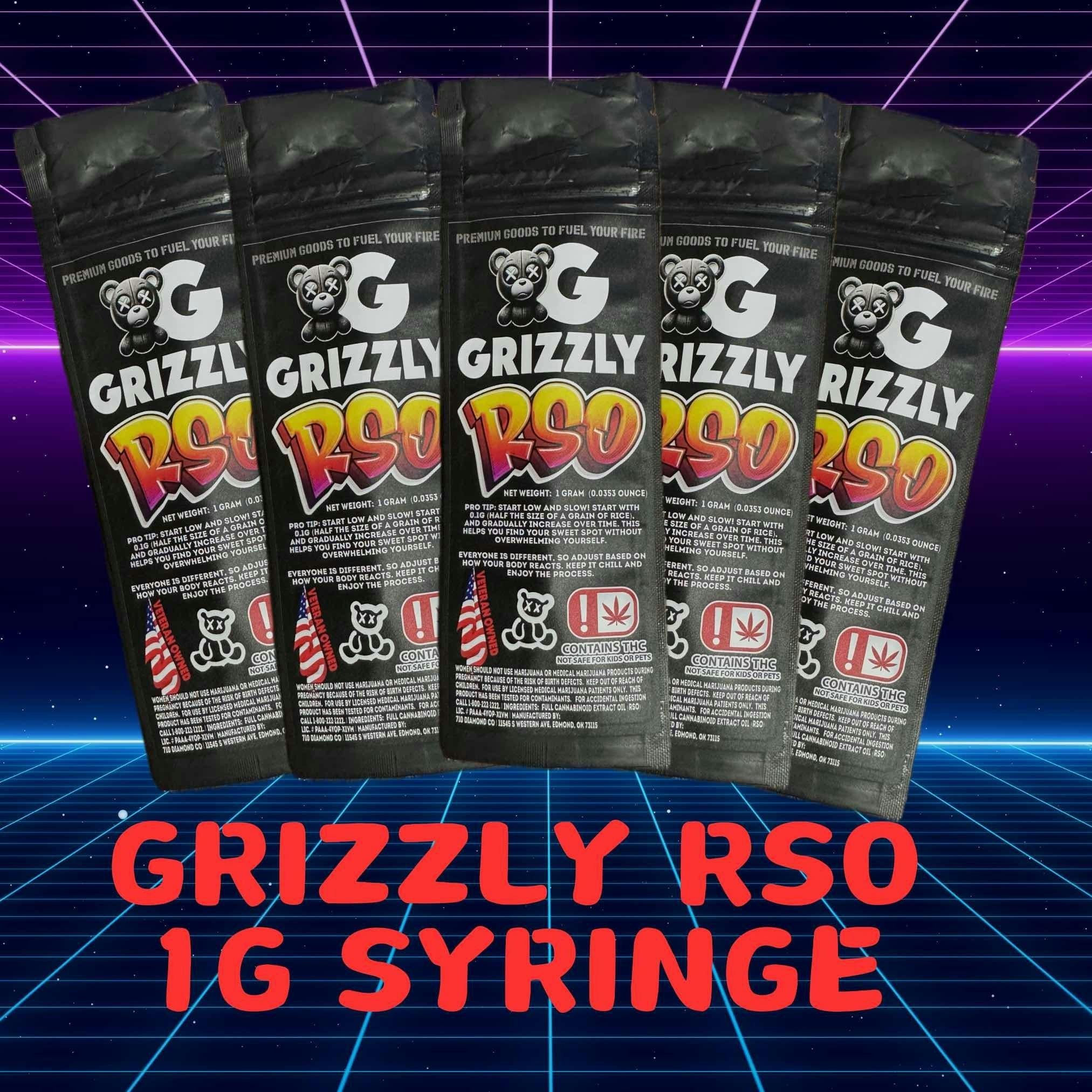 Grizzly 1G Rso Syringe