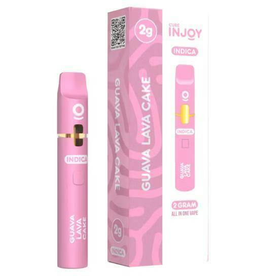 Cure Injoy - Vape Dispo - [Distillate] - Guava Lava Cake - 2g