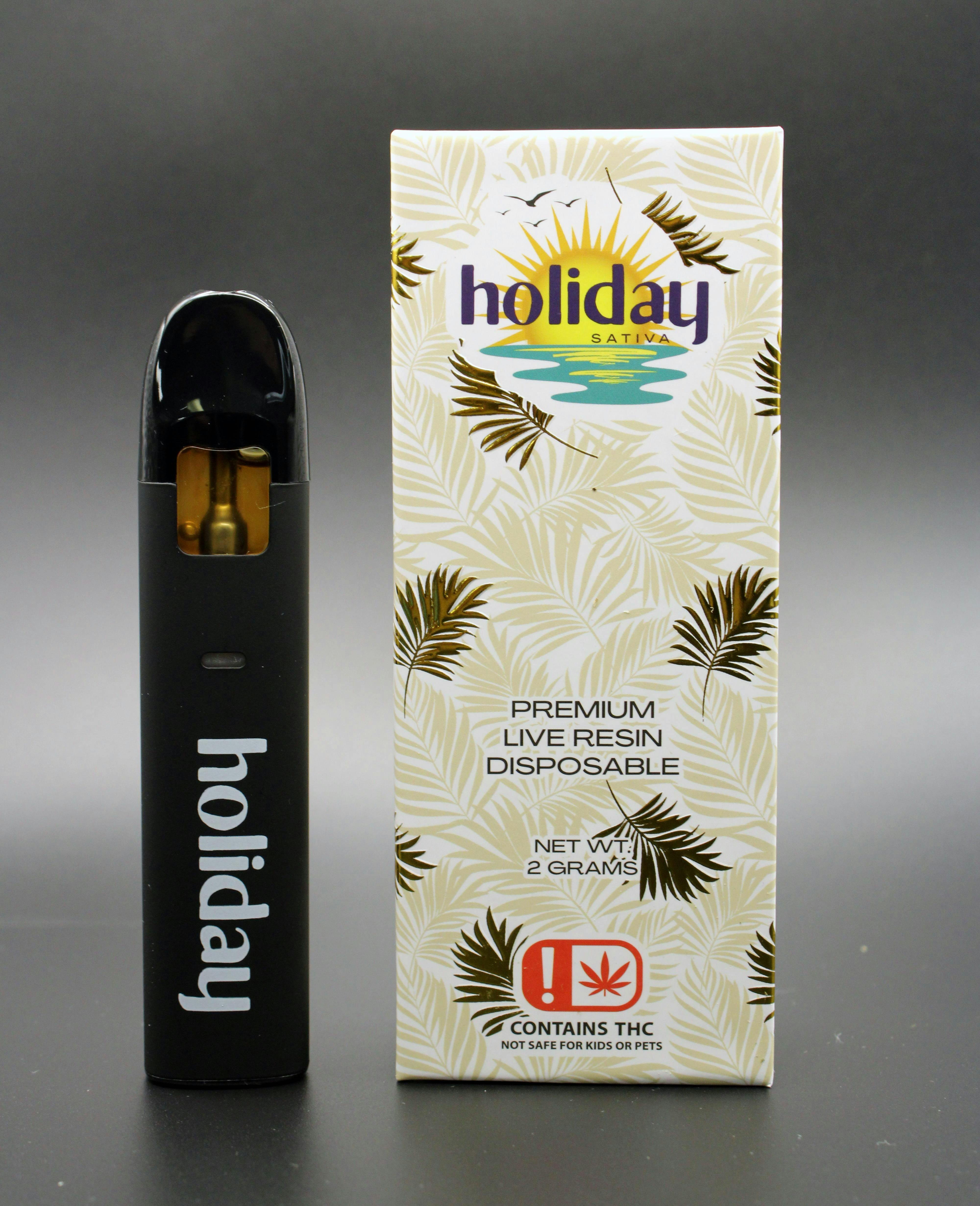 Holiday Cannabis - Live Resin Disposable Fruit Pastry 2g
