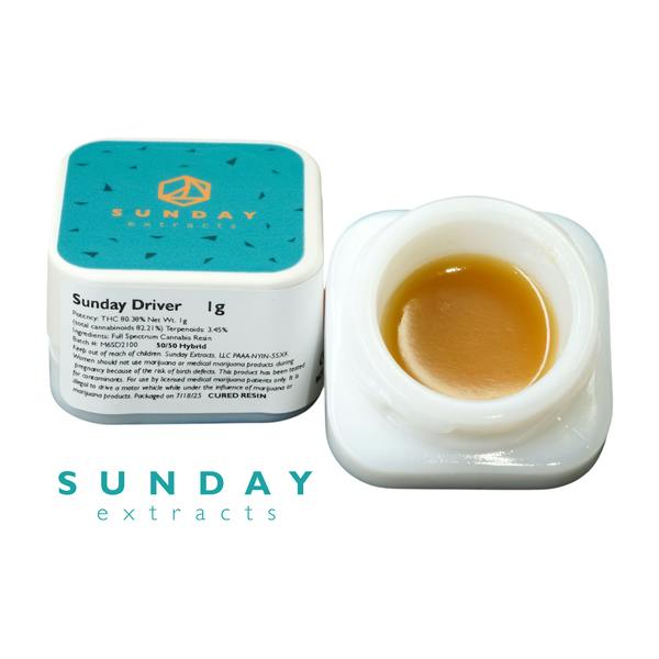 Sunday Extracts - Cured Concentrate Sunday Driver 1g