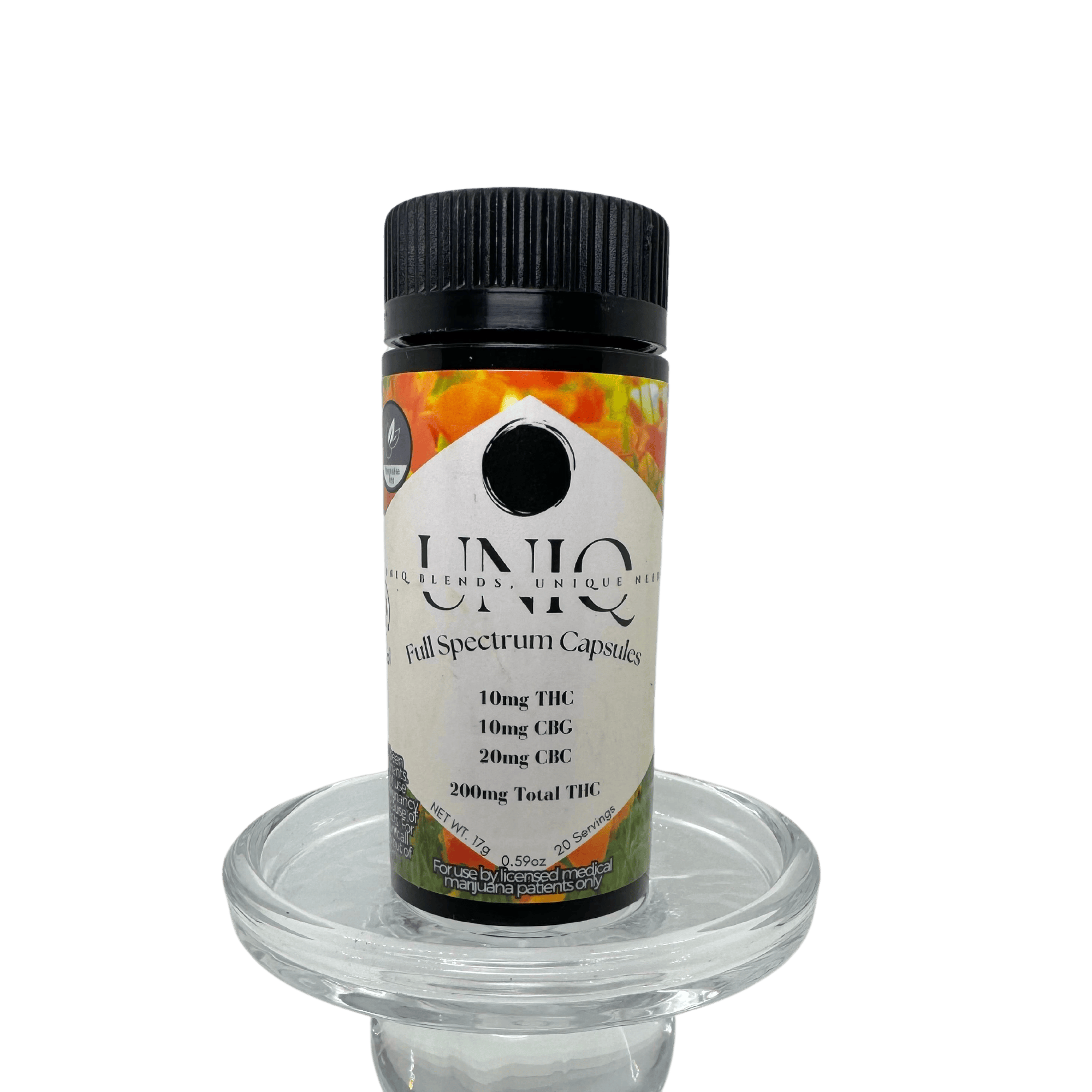 Uniq Full Spectrum Capsules 25MG (Social)