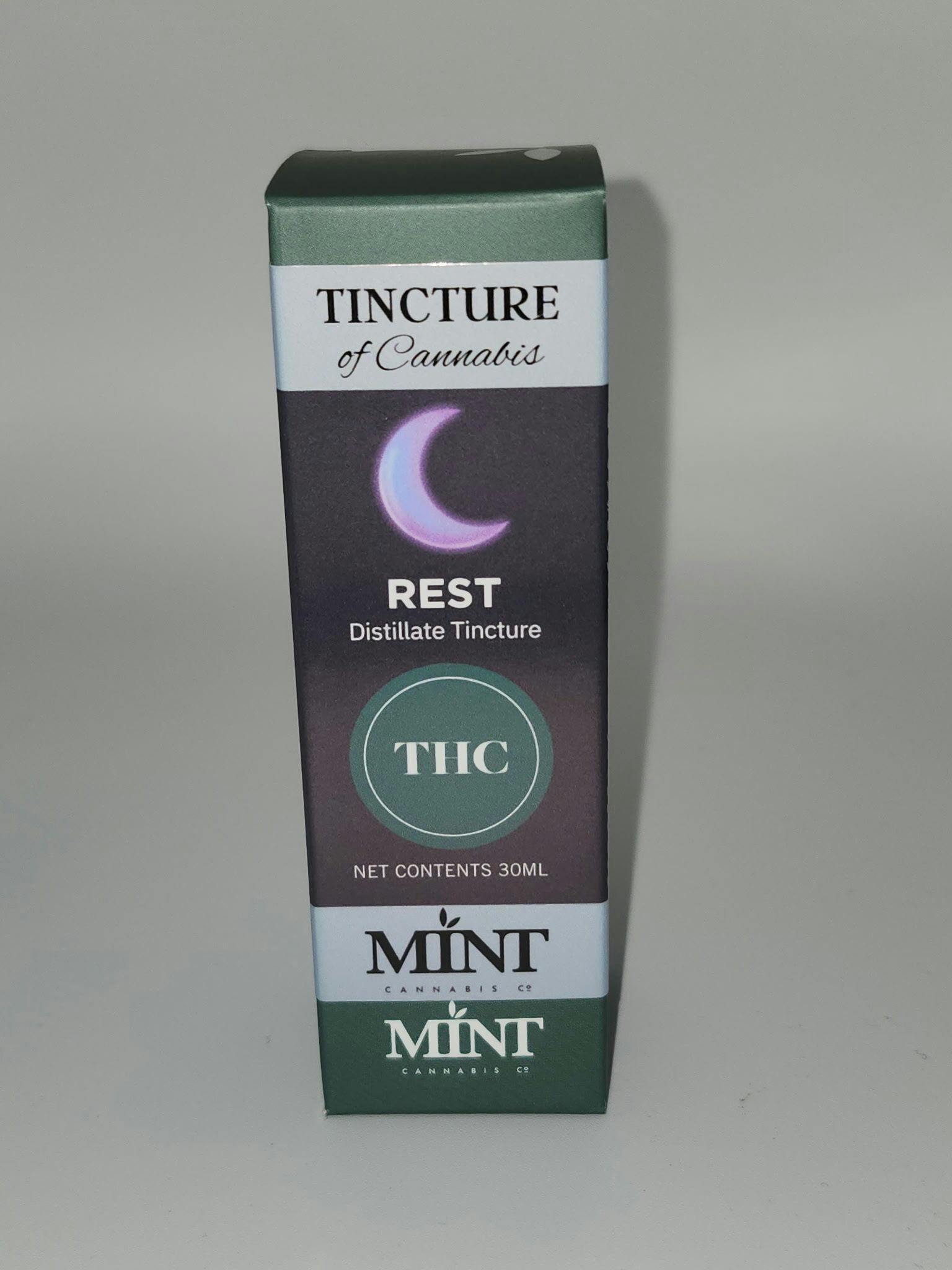 Mint Tincture Rest Indica (Distillate)