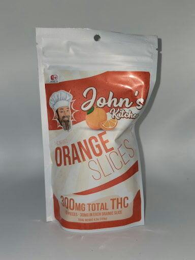 JKJ Orange Gummy Slices (300MG)