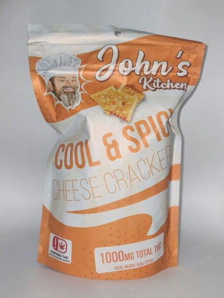 JKJ Cool & Spicy Cheese Crackers 1000MG