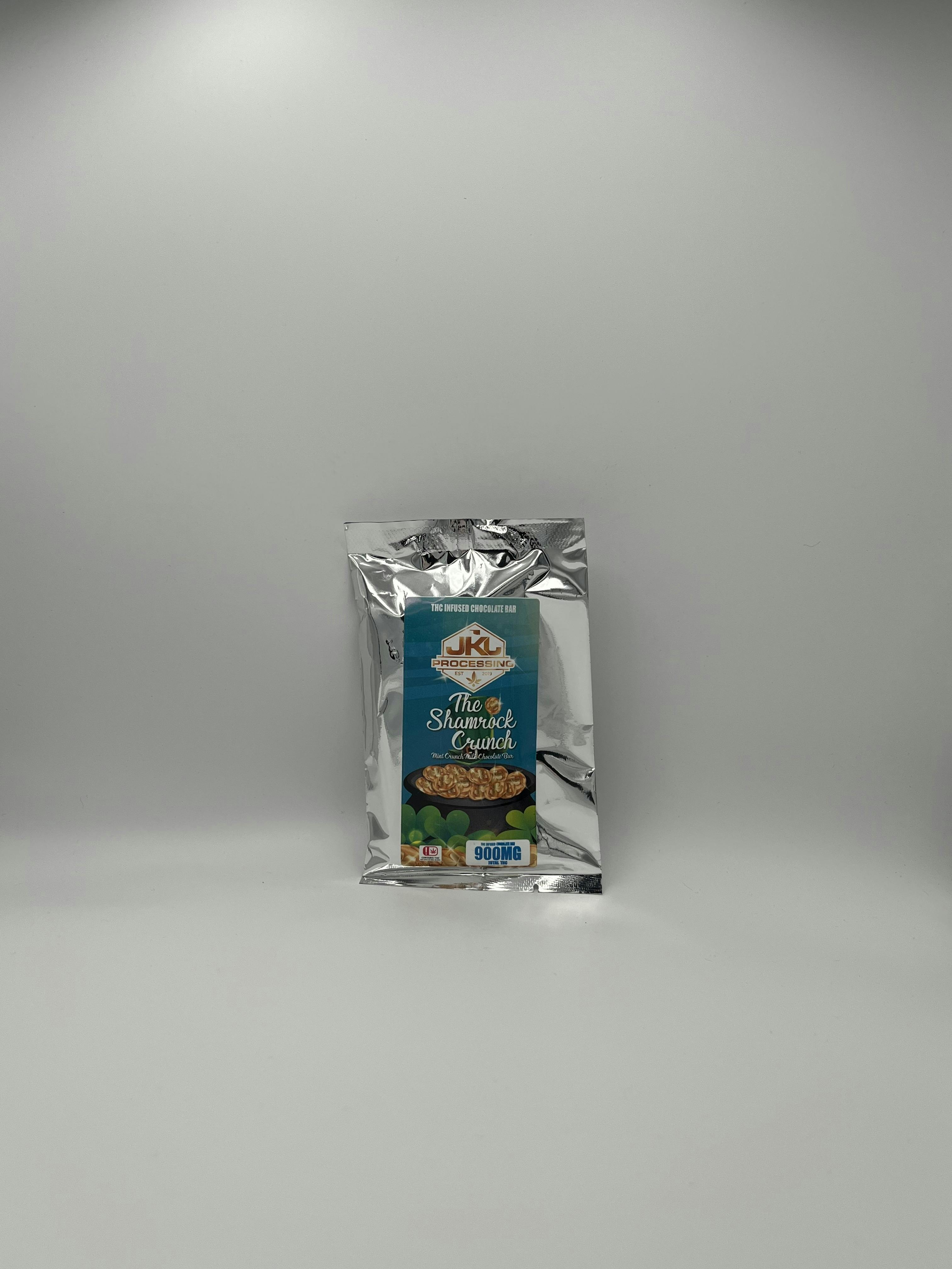 Jkj Chocolate Bar The Shamrock Crunch Milk Mint