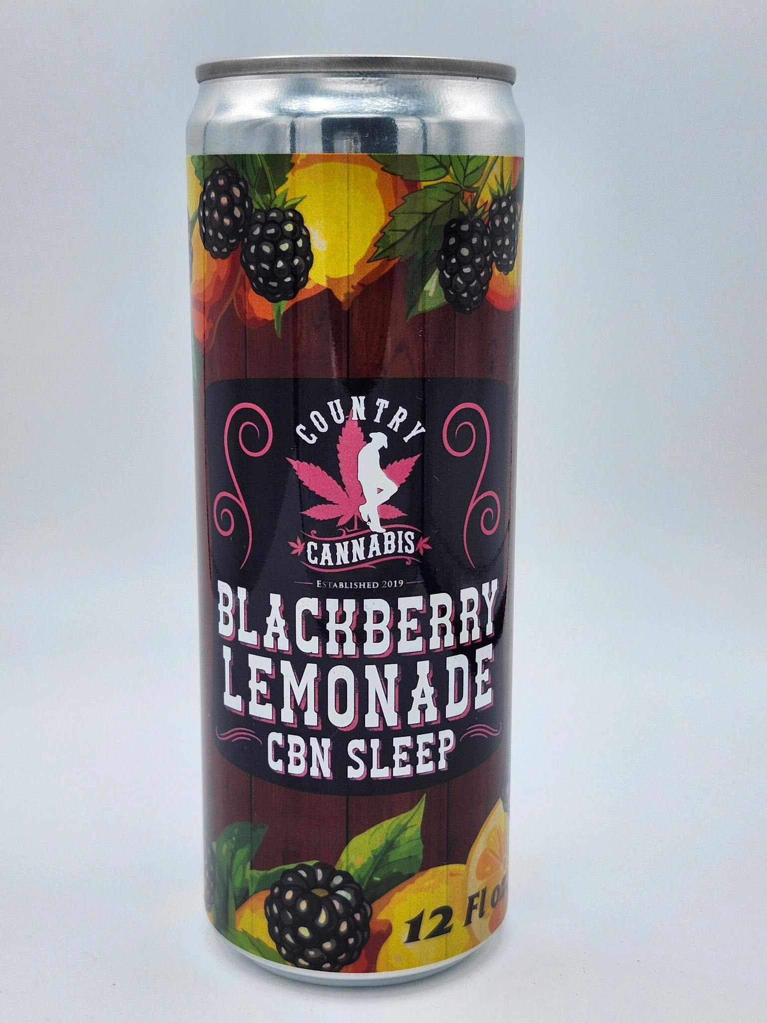 Country Cannabis - 12 oz THC:CBN Blackberry Lemonade