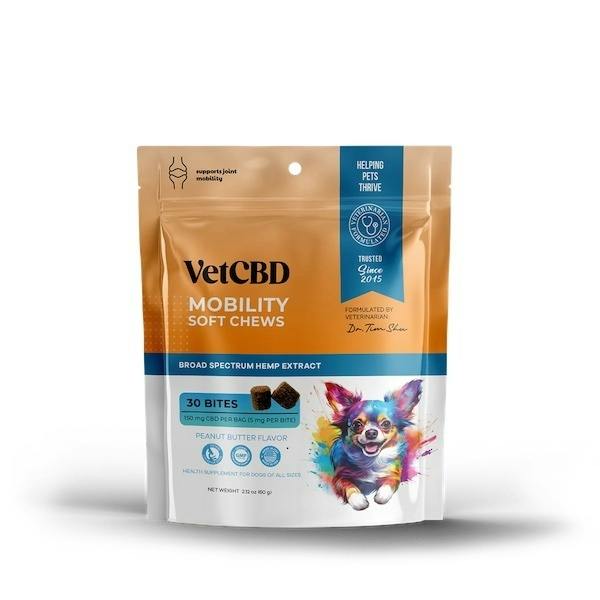 Vet CBD Mobility Soft Chews 30ct Bites