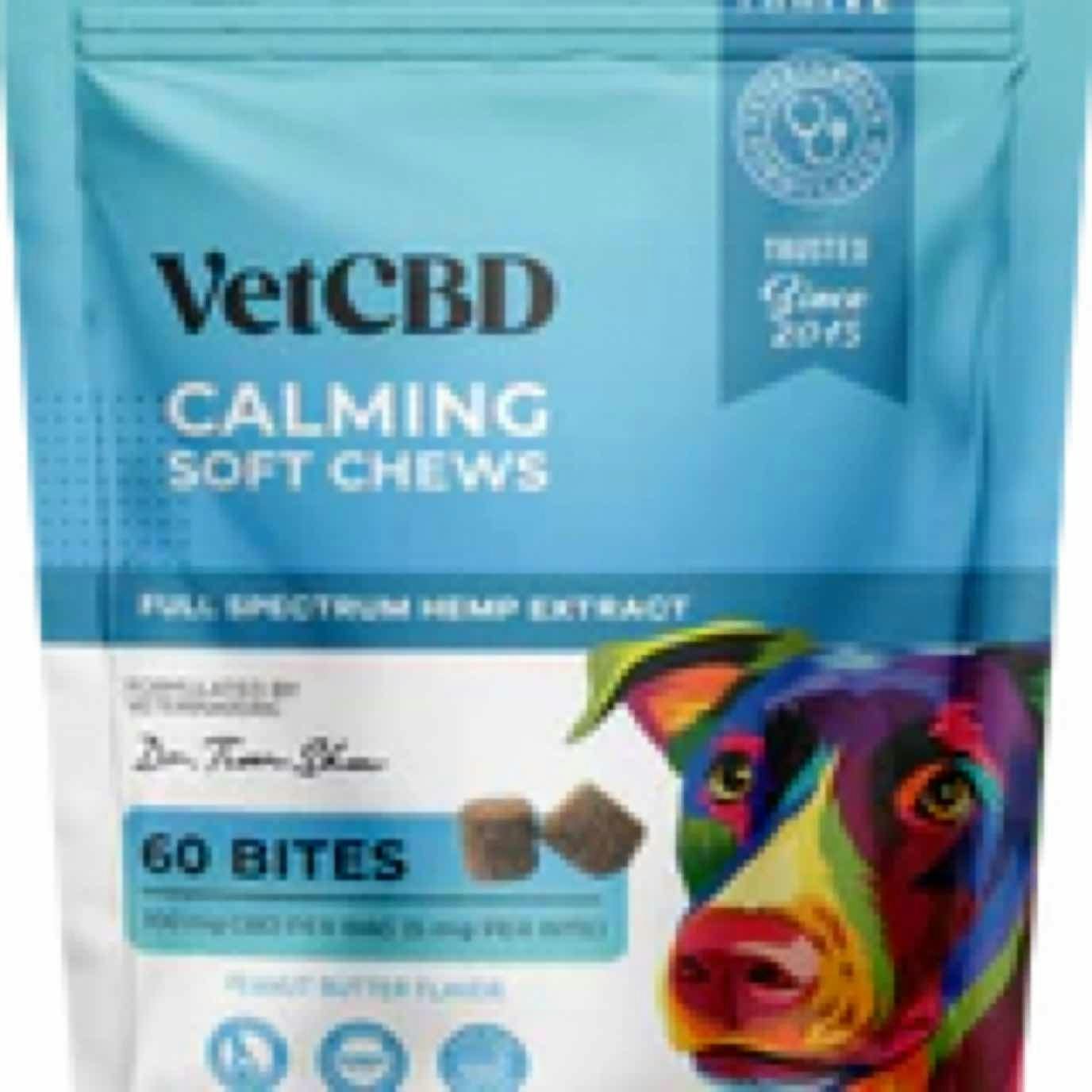 Vet CBD Calming Soft Chews 60ct Bites