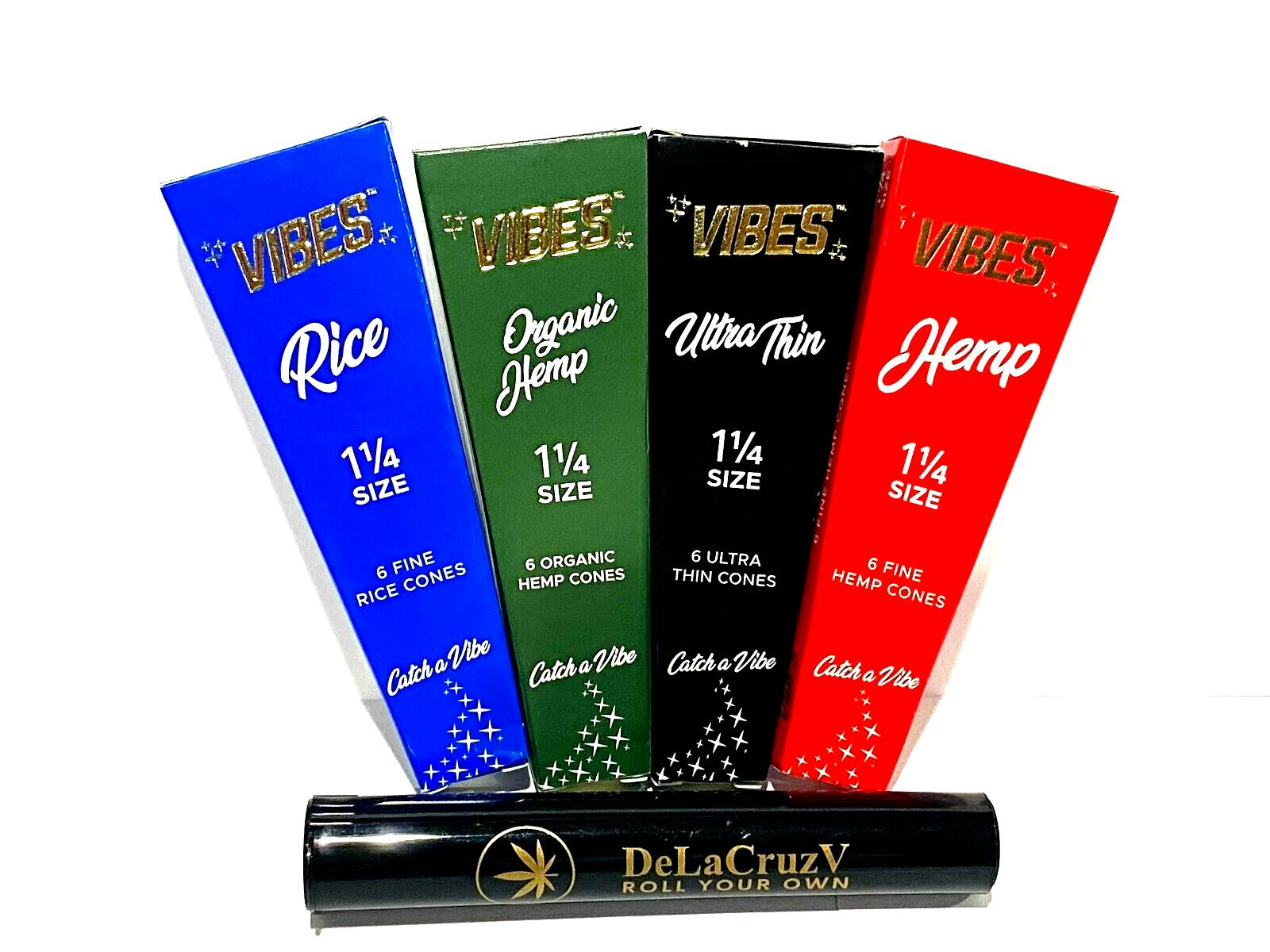 Vibes King Size Cones 3pk (Ultra Thin)