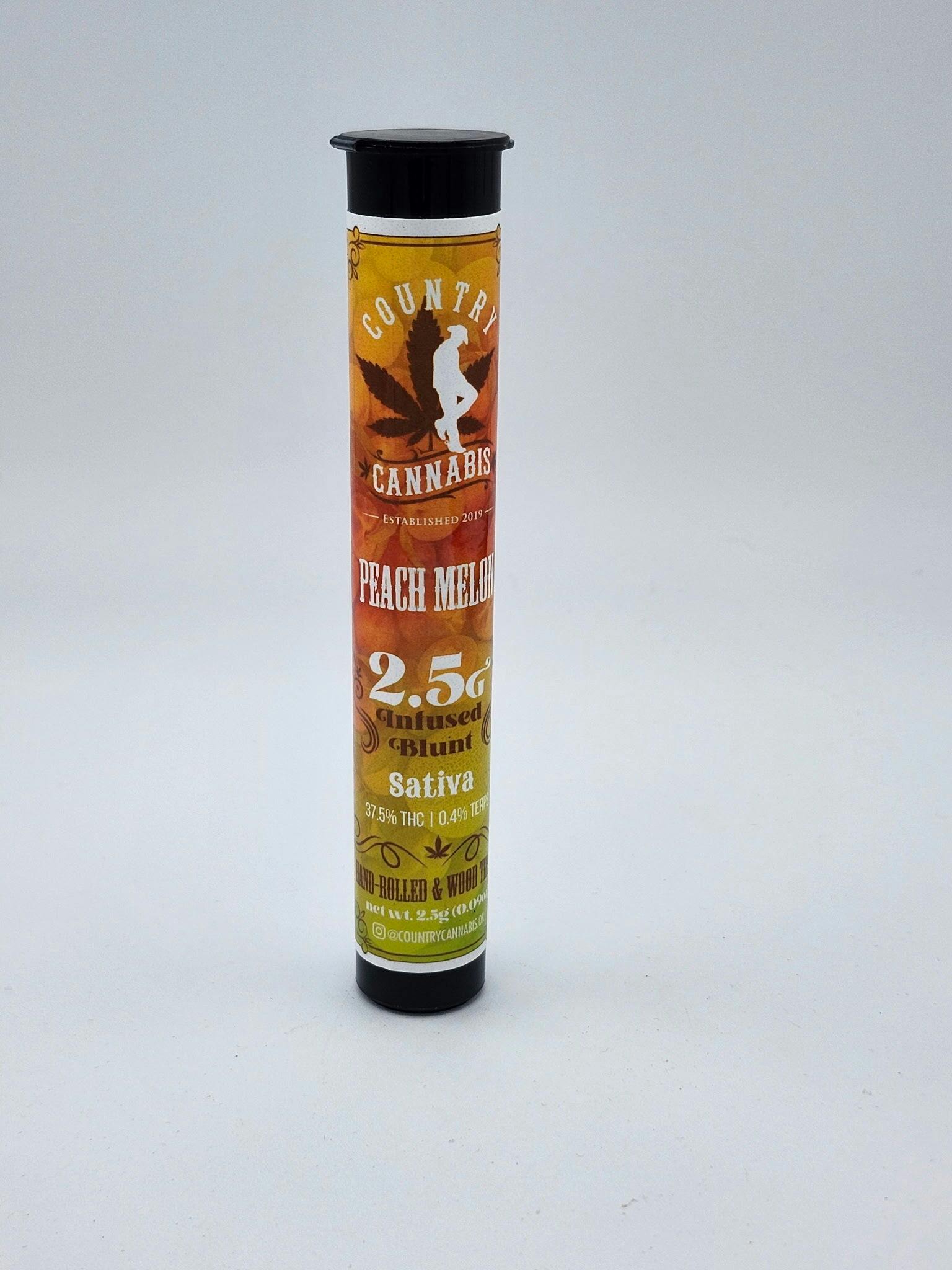 Country Cannabis - Country Cannabis - Infused Blunt - Peach Melon S - 2.5g