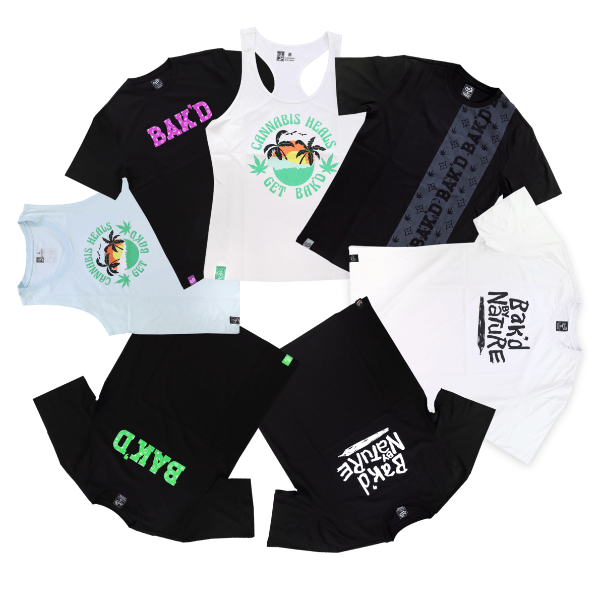 Get Bak'd I Bak'd That T-shirt (Black)