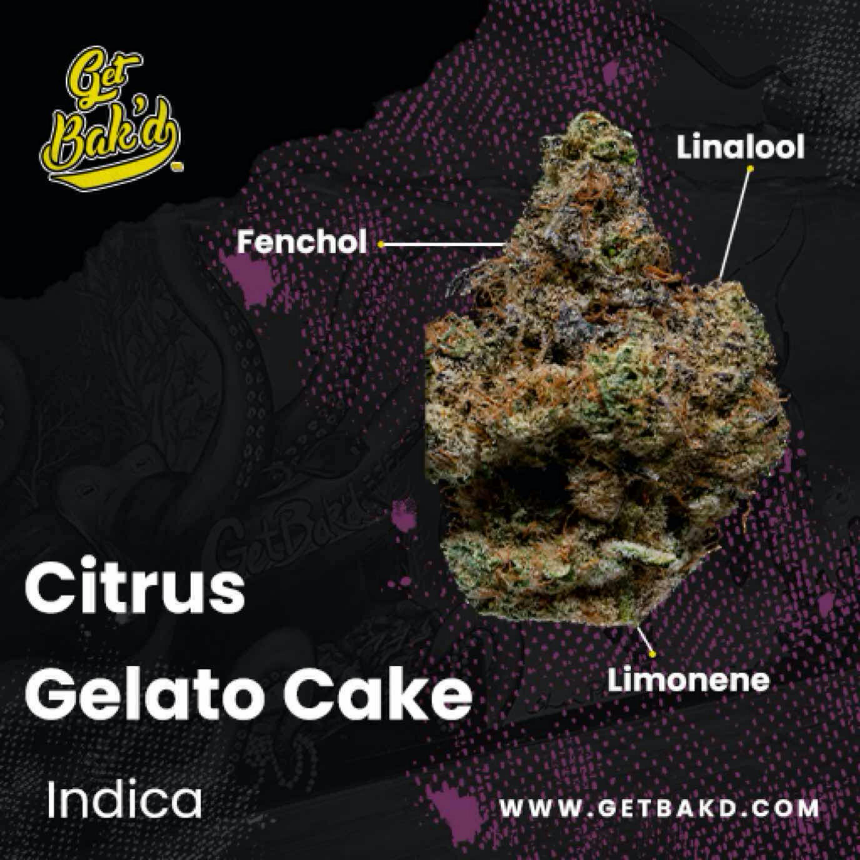 Citrus Gelato Cake 3.5G (UNITS)