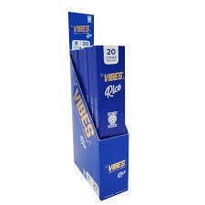 Vibes King Size Cones 20pk (Rice)