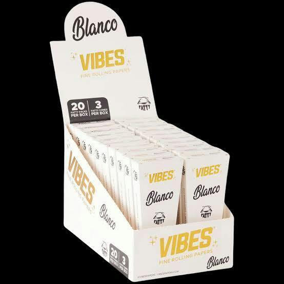 Vibes Blanco Fatty Cones 3 per box