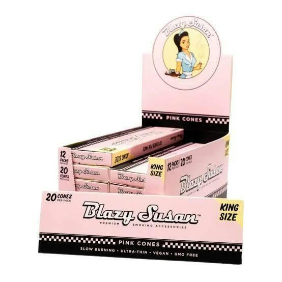 Blazy Susan King Size Pink Cones 20pk
