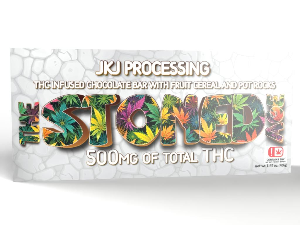 JKJ - 500mg Chocolate bar STONED AGE