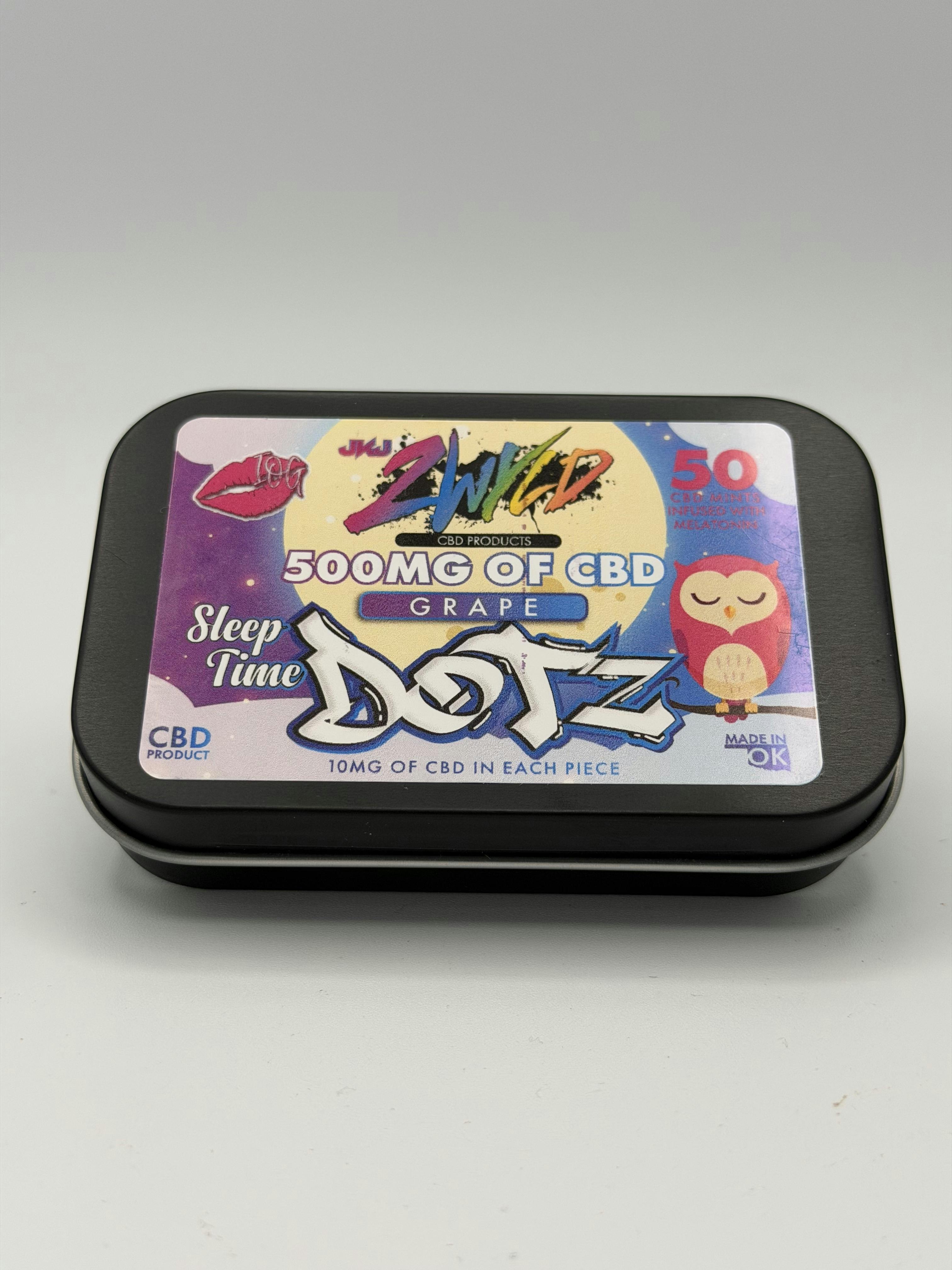 JKJ Zwyld - Dotz - Grape - Sleep-time CBD w/melatonin