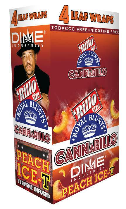 Cannarillo wraps DIME Peach Ice-T 4 pack
