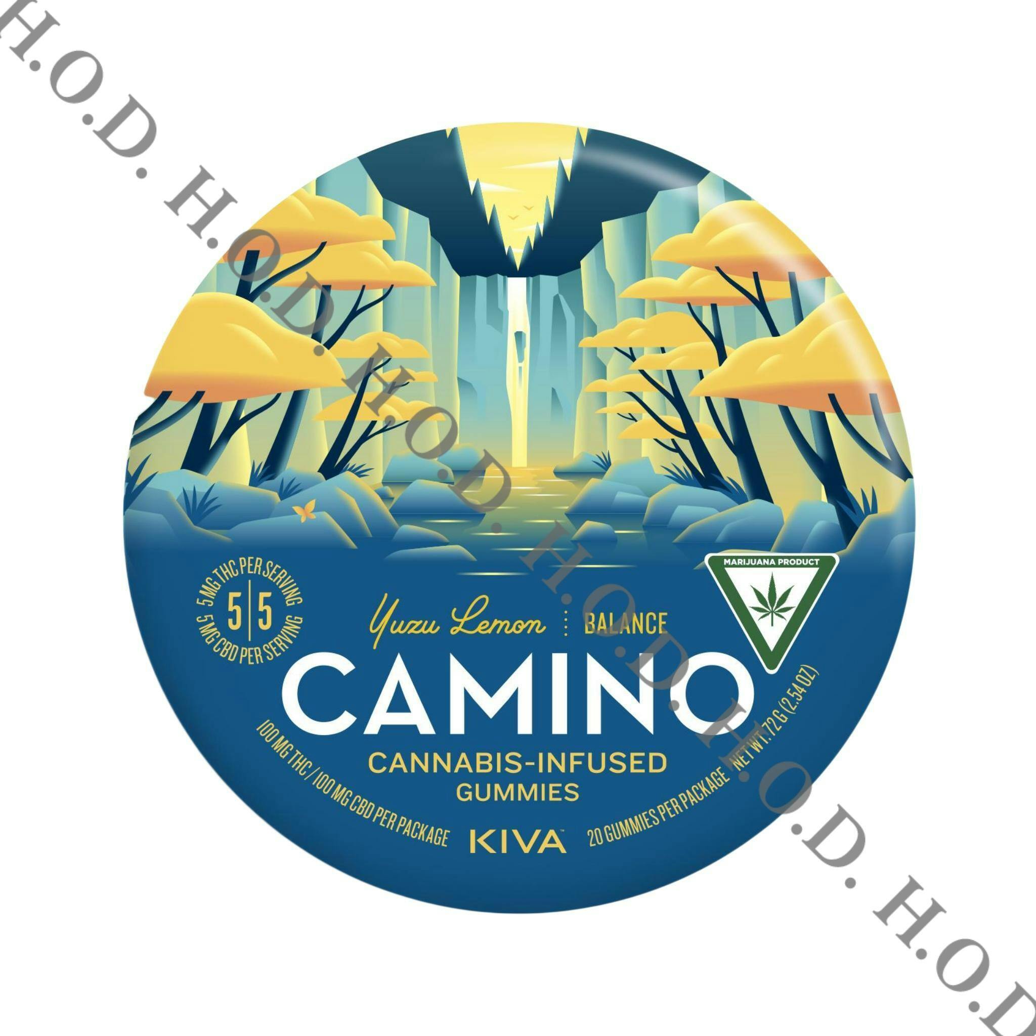 Camino Yuzu Lemon Balance Gummies