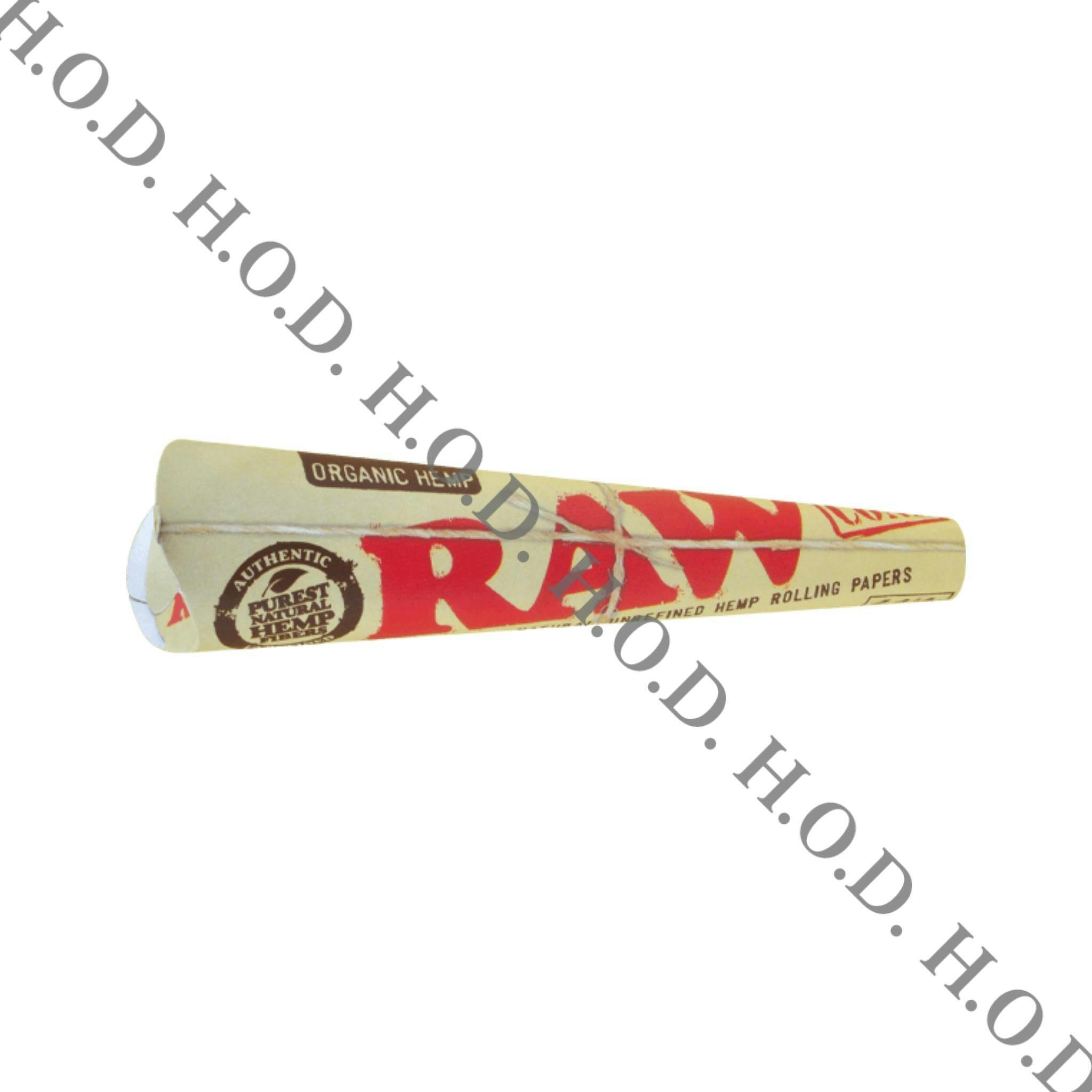 Raw Organic Hemp Cone 1 1/4 6 Pack