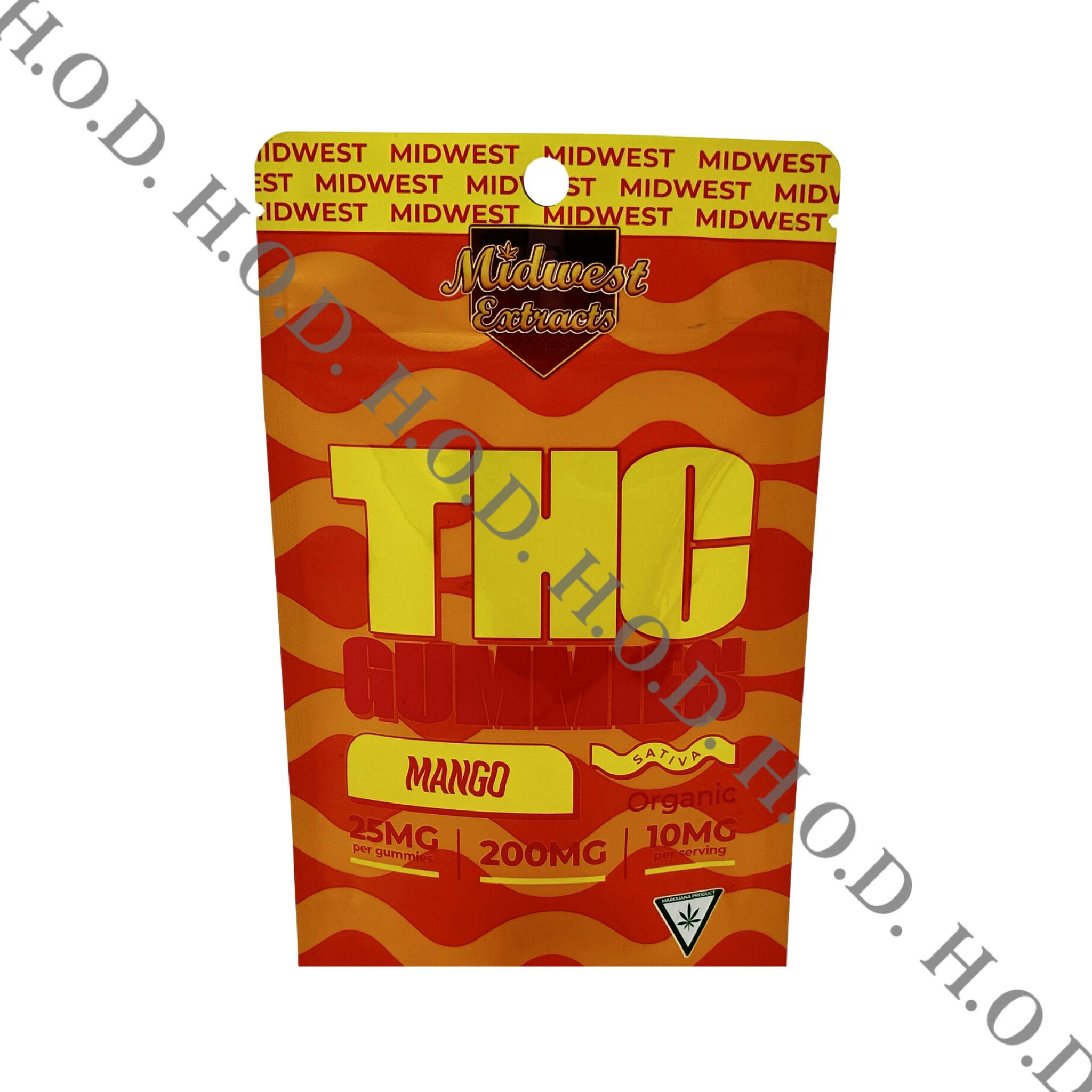 Midwest Extracts Mango Gummies