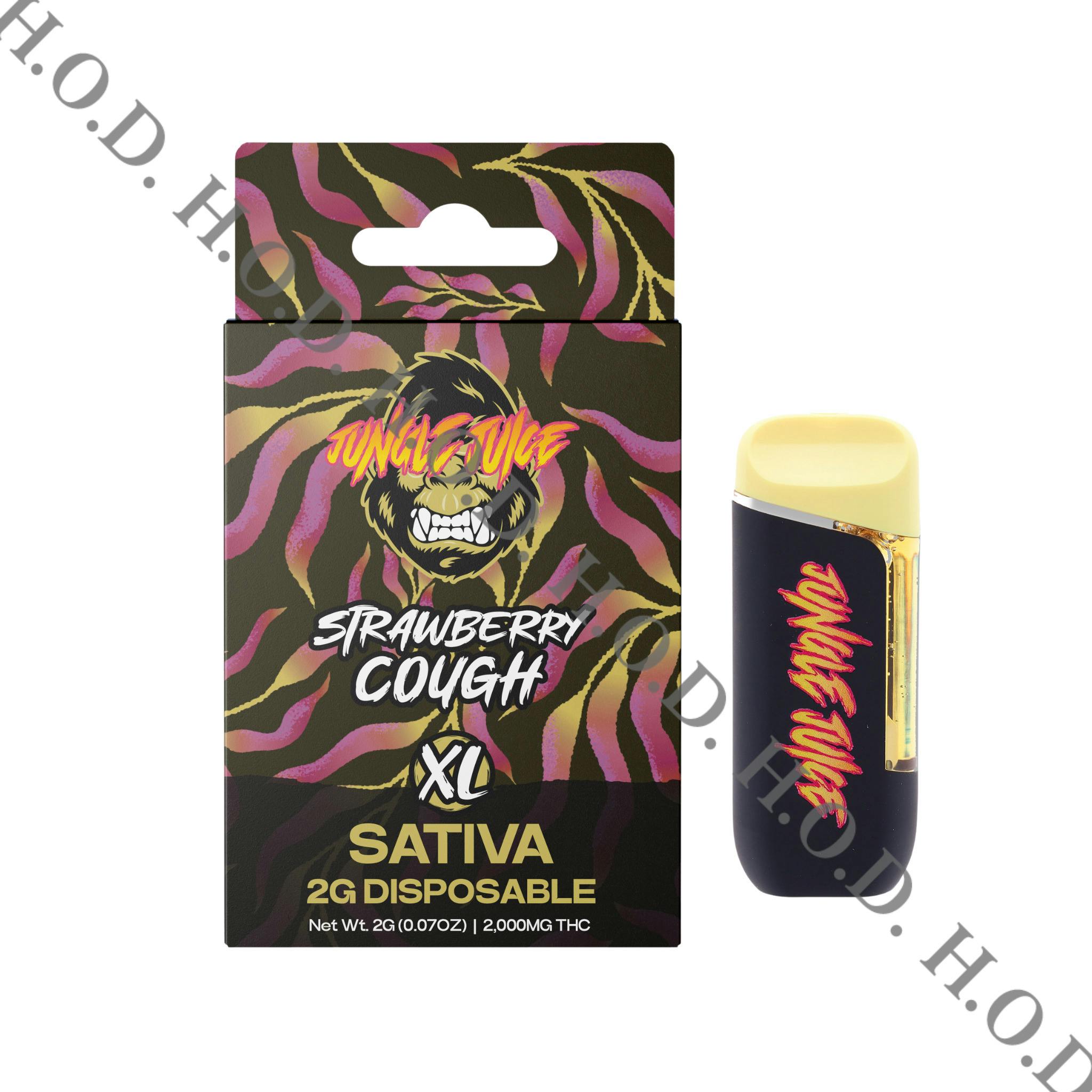 Jungle Juice Strawberry Cough Disposable