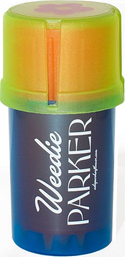 Edie Parker Blue Grinder Case