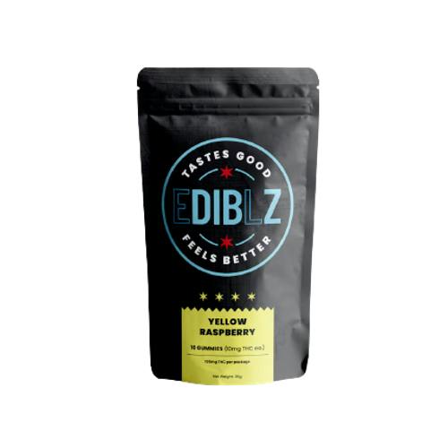 DIBZ Yellow Raspberry Gummies 100mg (10ct)