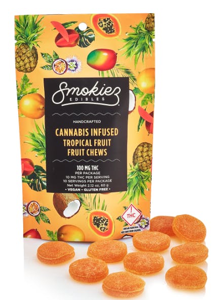 Smokiez: Fruit Chew - - - Tropical Fruit