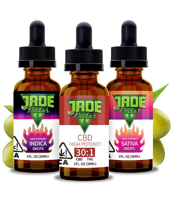 Jade Nectar - Jade Nectar DECARBED Tinctures - THCv