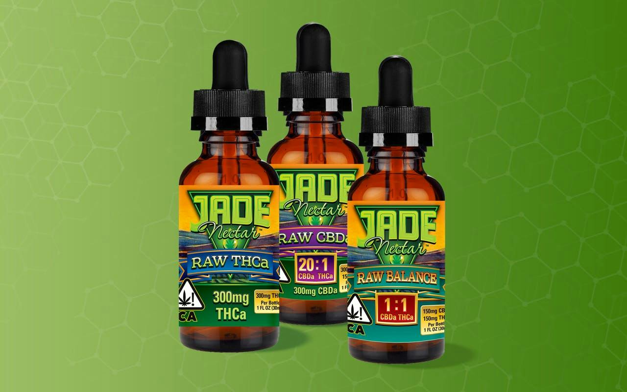 Jade Nectar - Jade Nectar RAW Tinctures - Raw THCa