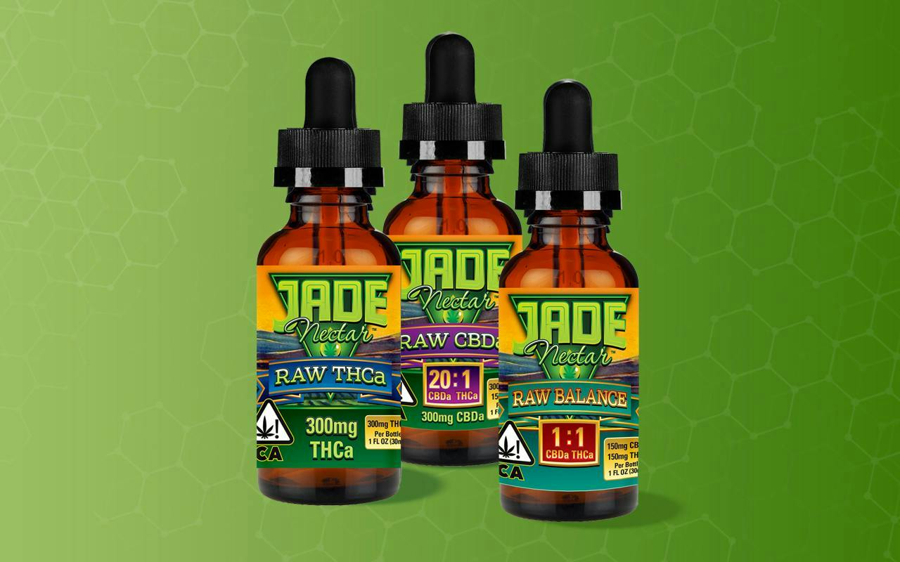 Jade Nectar - Jade Nectar RAW Tinctures - Raw CBDa