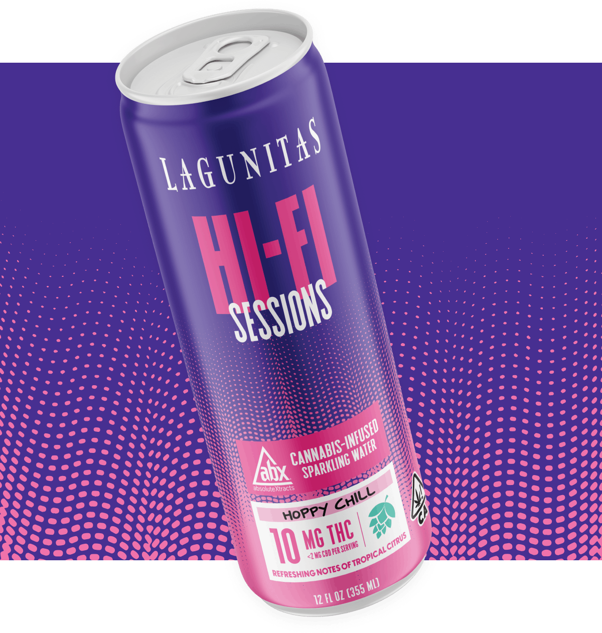 Lagunitas Hi-Fi Hoppy Chill THC - 4 PK
