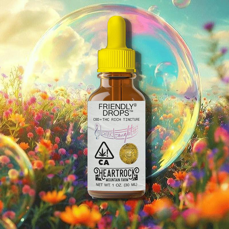 Friendly Farms - Friendly Farms Strain Specific Tincture - Love Laughter 1:1 CBD