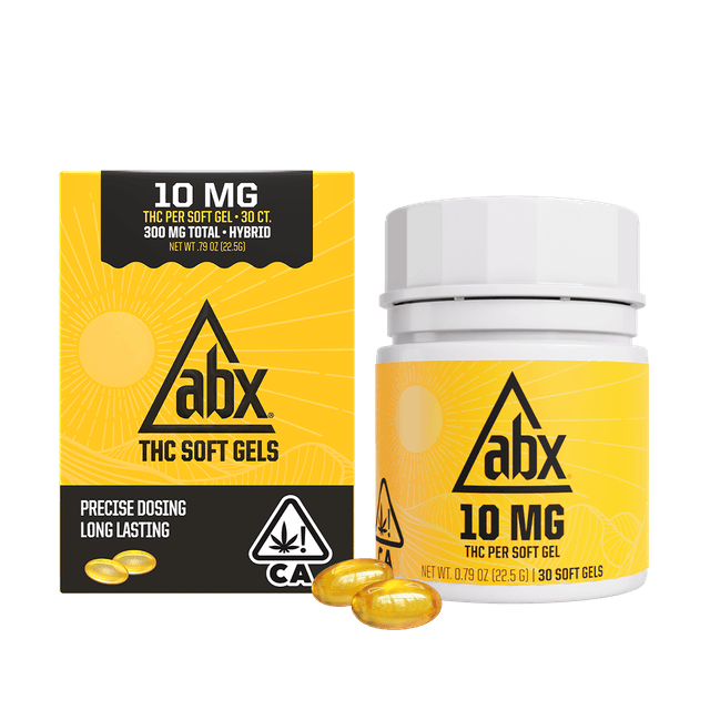 ABX - ABX THC Softgels - 100mg 10 count