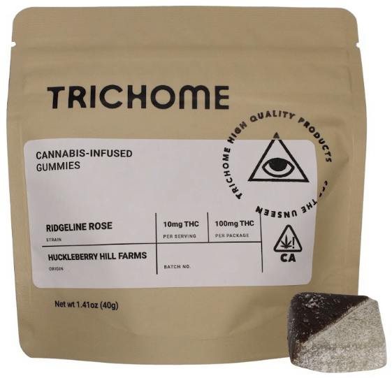 Trichome - Trichome Rosin Gummies - Ridgeline Rose