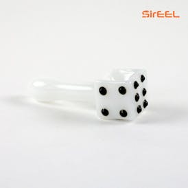 4.5" Dice Dreams Cube Pipe